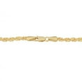 thumbnail image 2 of KoolJewelry 10k Yellow Gold Braided Alternate Ball and Bar Anklet (2.75 mm, 10 inch), 2 of 3