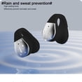 thumbnail image 6 of Wireless Earphone, Hwkond Wireless Ear Clip Skeleton Conduction Headphones, Bluetooth 5.3 Waterproofs Open Ear Headphones, Apply For Running, Sports, Cycling, Driving, Black, Up to 60% Off, 6 of 9