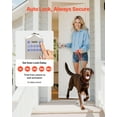 thumbnail image 4 of VEVOR Keyless Entry Door Lock with Handle, Electronic Lever Door Handle with Keypad, Customizable User Codes, Keyed Entry, Auto Lock, Anti-Peeking Password, Backlit Keypad, for Home, Satin Nickel, 4 of 9