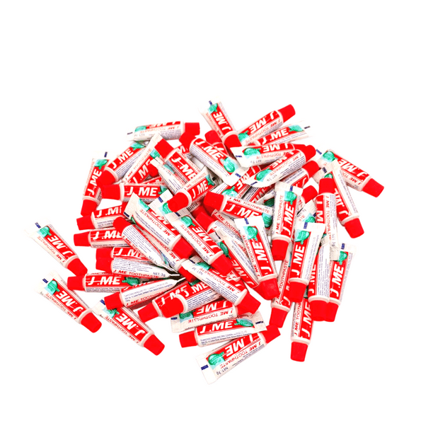 50 Unidades, 3 Gramos de Pasta Dental de Cuidado Pessoal, Adequada Para Viagens, Hotéis, Restaurantes,Saídas, Hospitais, Escolas