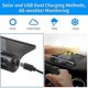 thumbnail image 5 of Car Solar Digital Clock with LCD Time Date In-Car Temperature Display for Outdoor Personal Car Part Decoration A, 5 of 5
