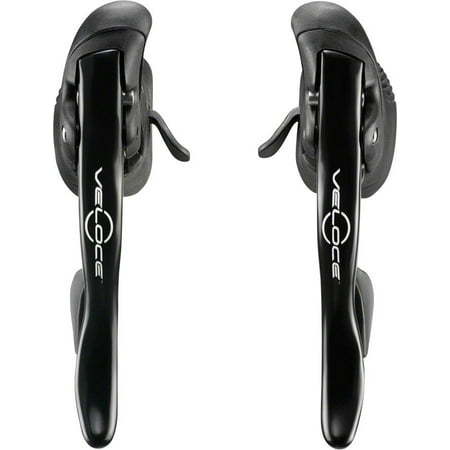Ergopower Shifters - Campagnolo Veloce Ergopower Shifter Set, 10-Speed, Black