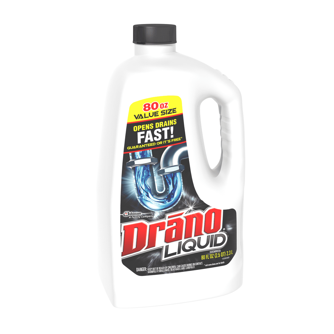 Drano Liquid Drain Cleaner, 80 oz