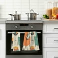 thumbnail image 4 of Yayeee 100% Cotton Hand Towels for Bathroom 16" x 28" Soft Absorbent Kitchen Towel, Black Cats Reading, 4 of 7