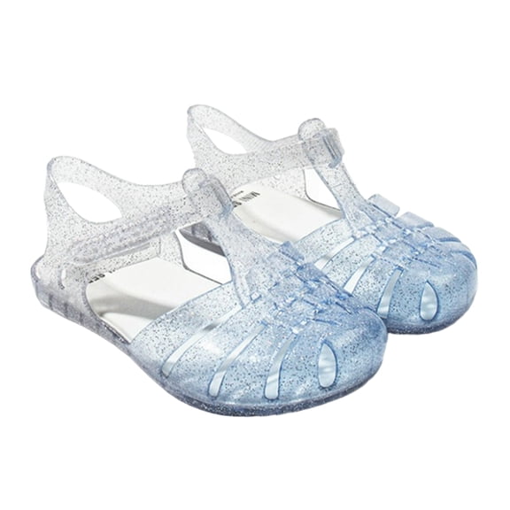 Girls Jelly Sandals Girls Dress Shoes Princess Sandals Water Beach Flat Sandals