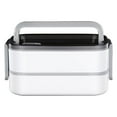 thumbnail image 1 of Heated Lunch Box Double Layers Insulated Lunch Container Leak-Proof Thermal Bento Box Every Parts Detachable Meal Heater with Handle, 1 of 9
