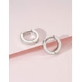 thumbnail image 6 of Small Huggie Hoop Earrings Set for Women Men, Hypoallergenic Hoop Earring Cartilage Earrings for Piercing Jewelry Cute Mini Tiny Lightweight Earrings for Sensitive Ears Everyday, 6 of 7