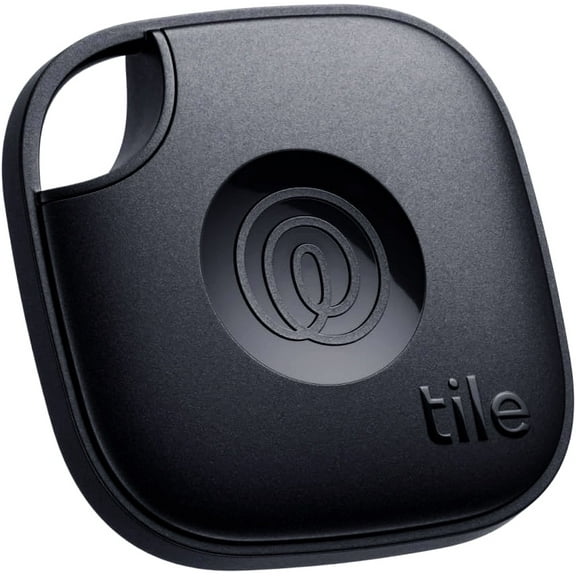 Life360 Tile Mate Bluetooth Tracker (2024), Key Finder & Item Locator for Keys, Bags & More – iOS/Android Compatible, Midnight – Walmart Exclusive