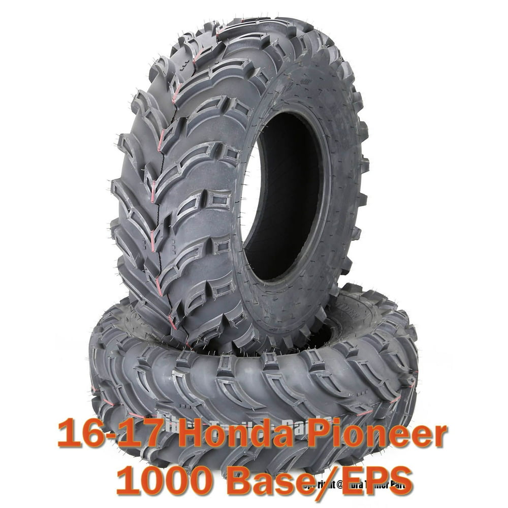 1617 Honda Pioneer 1000 Base/EPS ATV Front Tire Set 27x912 6 PR