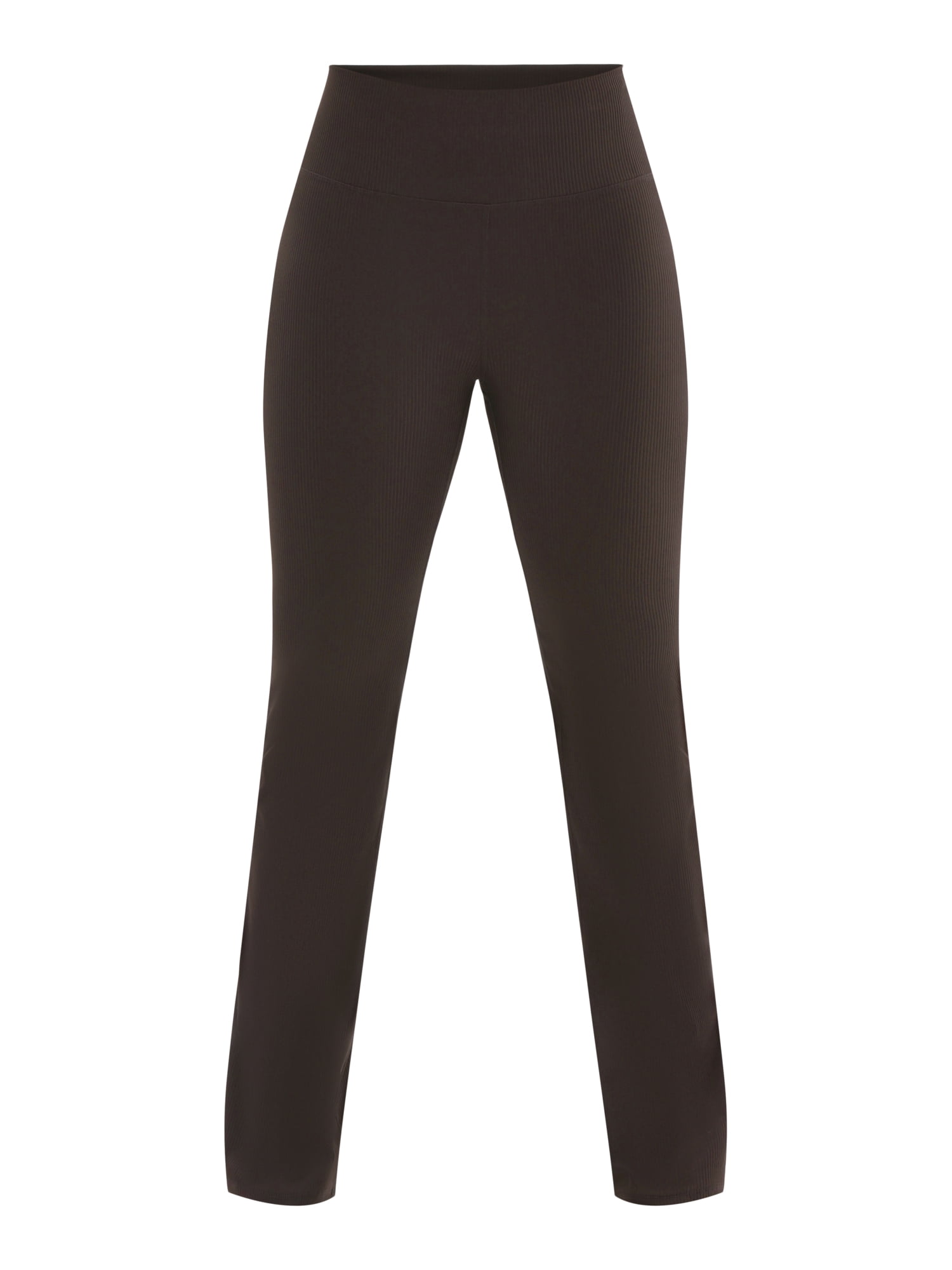 Avia Women's Ribbed SoftSculpt Flare Active Leggings with UPF 50, 31.5" Inseam, Sizes XS-XXXL