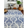thumbnail image 6 of Bashian M147-IVBL-2.6X8-MR612 2 ft. 6 in. x 8 ft. Mayfair Collection Transitional Polypropylene Power Loom Area Rug, Ivy & Blue, 6 of 6