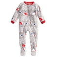 thumbnail image 2 of Family PJs Polar Bear Christmas Polyester Footed Pajamas, 2 of 3