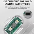 thumbnail image 3 of braveheart Led Warning Light USB Rechargeable And 8 Colors Available Clap Flash Led For Car Transparent color, 3 of 6