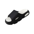 thumbnail image 4 of Hombres EVA Zapatillas Ducha Baño Zapatillas Secado rápido Verano Zapatos casuales para piscinas Cómodo de usar Flexible Antideslizante Parte inferior Negro 44 45 Salvador Dali Zapatillas de estar por casa, 4 of 10