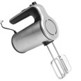 thumbnail image 2 of Electric Hand Mixer Adjustable Stainless Steel Kitchen Handheld Mixer with Whisk Beater Dough Hooks 200W, 2 of 5