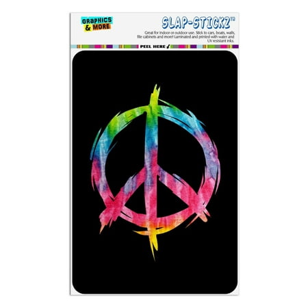 Tie Dye Peace Sign Home Business Office Sign