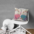 thumbnail image 5 of Bohemian Flowers Throw Pillow Covers Inserts & Covers,Soft Pillow Cas Covers,linen Pillowcases Double-sided Printing for Sofa Couch Outdoor Decor,Pillowcases Set Of 2,20x20 Inches, 5 of 7