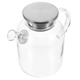 thumbnail image 4 of IBASETOY Transparent Water Pitcher with Ergonomic Handle Made of Glass for Home Use 1.5L, 4 of 7