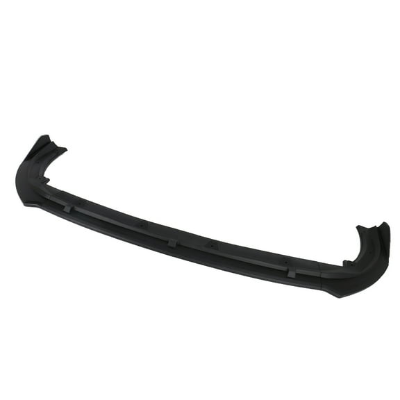 Ikon Motorsports Compatible with 18-20 Toyota Camry V2 Style Black Front Bumper Lip Spoiler 3 Pieces PP Polypropylene