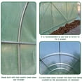thumbnail image 4 of FDW Greenhouse for Outdoors Greenhouse 20'x10'x7'Steel Greenhouse Kit Walk-in Green House Indoor Greenhouse Plant Shelves Tomato Herb Canopy for Patio, 4 of 7