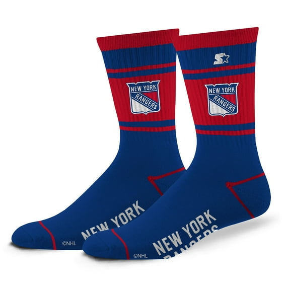 Unisex Starter New York Rangers Billboard Crew Socks
