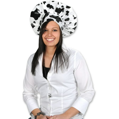 Cow Print Chef's Hat