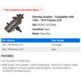 thumbnail image 2 of Steering Gearbox - Compatible with 1964 - 1973 Pontiac GTO 1965 1966 1967 1968 1969 1970 1971 1972, 2 of 2