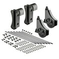 thumbnail image 1 of Rockler 8' Rolling Library Ladder Hardware Kit – Satin Black Finish Rolling Ladder Hardware Kit - Wooden Ladder Kit w/ Caster Assemblies, Metal Step Rods W/ Cap Nuts, Sliding Hook Assemblies & More, 1 of 4