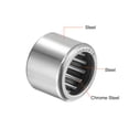 thumbnail image 3 of Uxcell HK1516 Needle Roller Bearings 15mm Bore 21mm OD 16mm Width Chrome Steel Open End Bearing 2pcs, 3 of 5