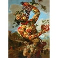 thumbnail image 3 of Giovanni Paolo Castelli 18x24 Black Modern Framed Museum Art Print Titled - Anthropomorphic Allegory of Autumn (17th-18th Century), 3 of 5
