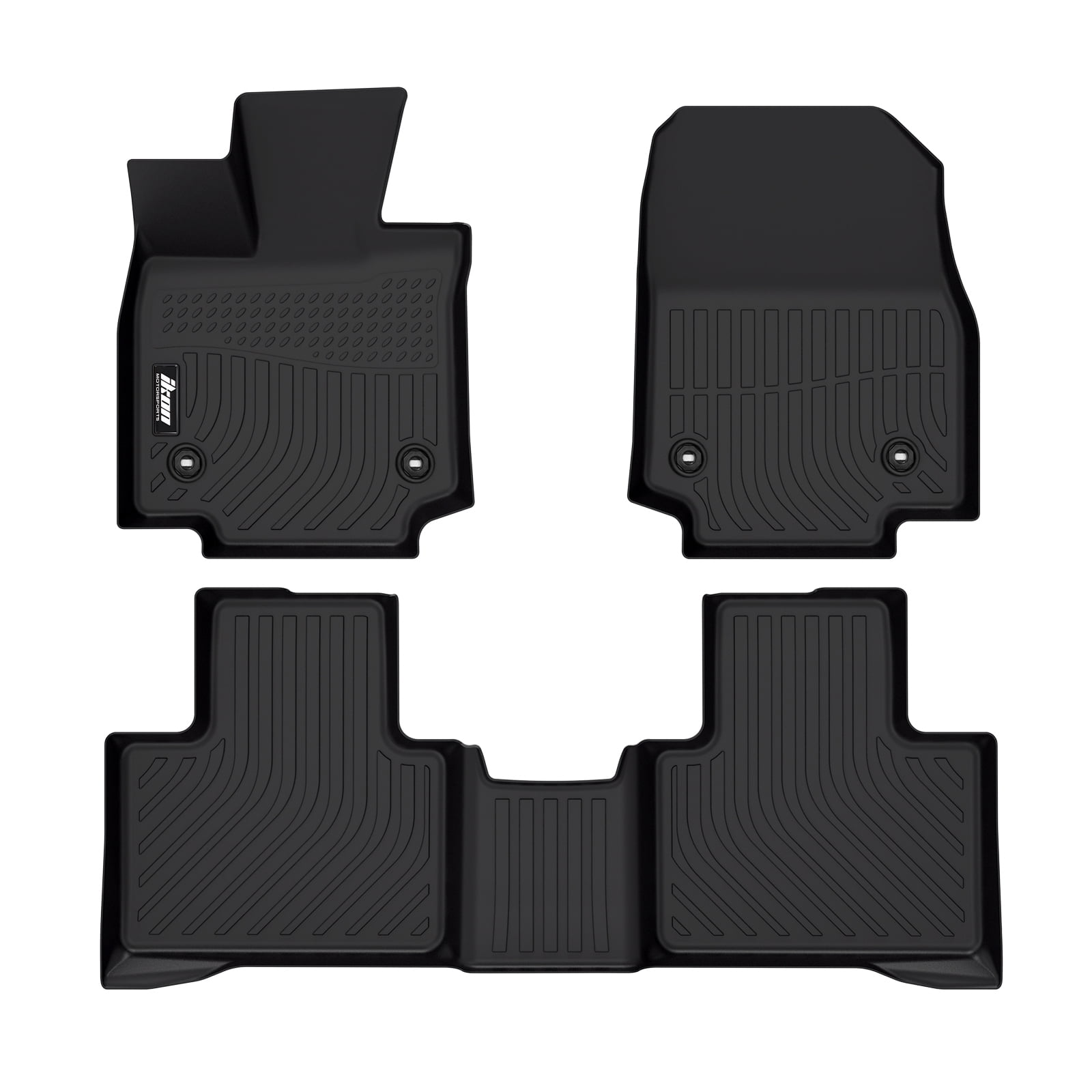 Powoq TPE Cargo Mat & Backrest Liner For 2016-2022 Lexus RX350 RX450H — All-Weather Trunk Protection, Easy Clean