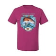 thumbnail image 2 of Red Fish Sciaenops Ocellatus Men's Graphic T-Shirt, Fuschia, Medium, 2 of 3