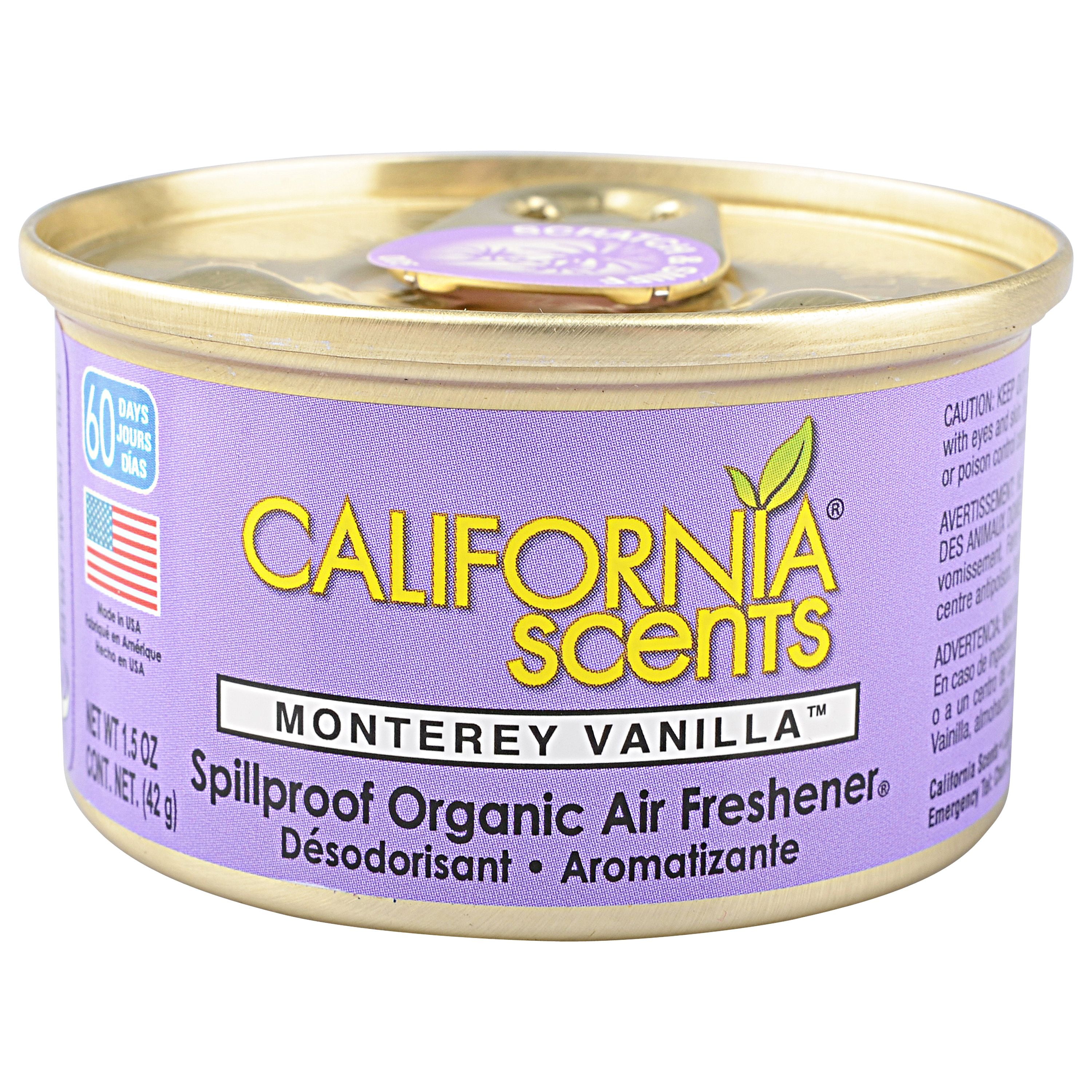 CALIFORNIA SCENTS Spillproof Assorted Air Fresheners in Can (Pack Of 18)