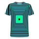 thumbnail image 3 of Mens Camisas de Manga Corta Impresión Casual Deportes Cuello Redondo Blusa, Poliéster Ligero para la Primavera Verano Al Aire Libre Uso Diario, 3 of 4