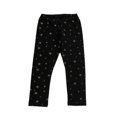 thumbnail image 1 of Leggins Simply Basic para Niña con Elástico en Cintura Diseño Estrellas Talla 4 Negro, 1 of 4