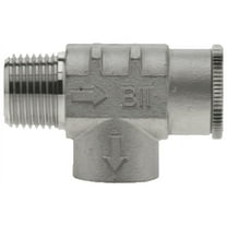 304 Stainless Steel Pressure Relief Valve 75 PSI - 3/4"