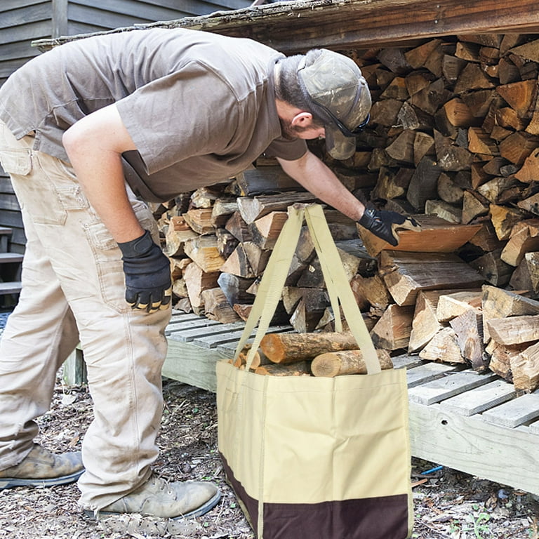 Firewood Log Carry Bag