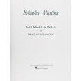 thumbnail image 1 of MartinÅ¯: Madrigal Sonata, 1 of 2