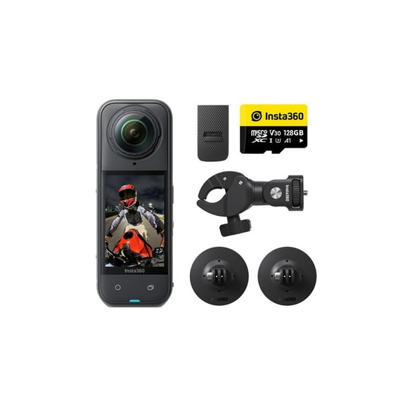 Insta360 X5 Digital Camcorder, 1/1.28", High Dynamic Range (HDR), 5.7K, 8K