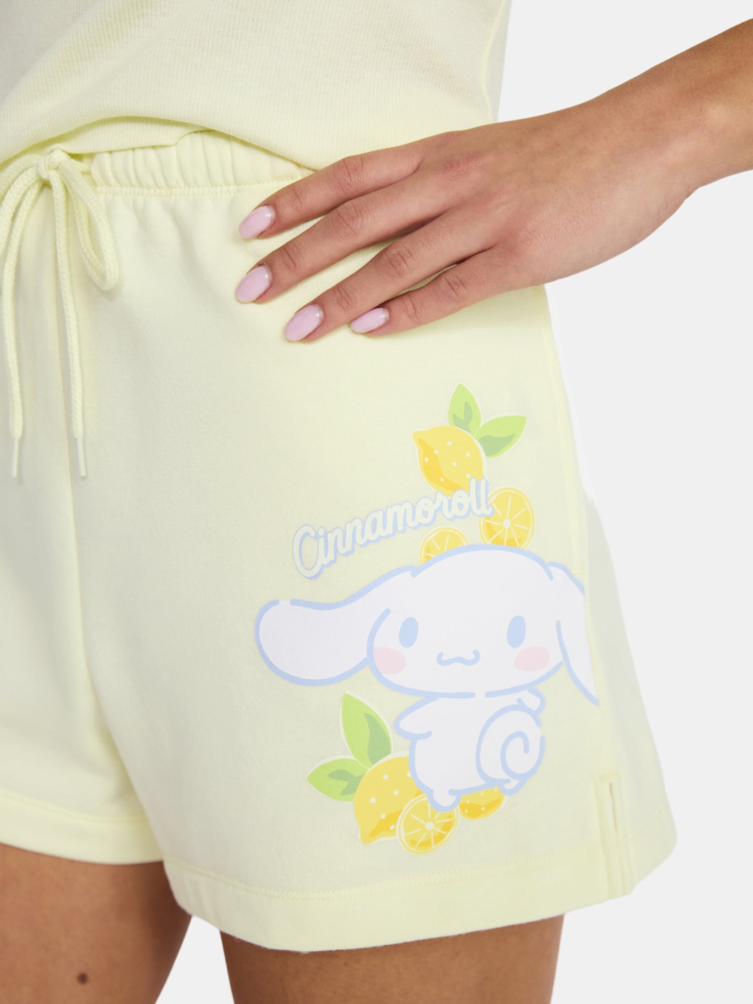 Hello Kitty Cinnamoroll Women's Graphic Tank Top and Shorts Set, 2-Piece, Sizes XXS-XXL