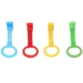 thumbnail image 2 of Up 4pcs Baby Pull Up Rings Plastic Material Ergonomic Design Safe Practical Different Colors Walking Assistant for Toddler, 2 of 8