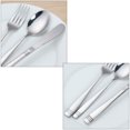 thumbnail image 3 of DynkoNA 6-Piece Camping Utensils Set for 2, Stainless Steel Cutlery Flatware Sets, 3 of 7