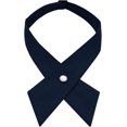 thumbnail image 1 of LinYooLi Nœud Papillon Noir pour Femmes, Nœuds Papillon Réglables Croisés pour Uniforme de Filles Nœud Papillon Croisé pour Remise de Diplôme Scolaire, 1 of 6