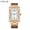 RoseGoldShellWhiteSurfaceSteelStrip, variant on Men's Quartz Watch Waterproof Wristwatches 781562298174