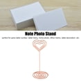 thumbnail image 3 of 10Pcs Name Card Holder, Golden Heart Shaped Table Number Stands  Photo Picture Holders For Centerpieces, Wedding, Party, Birthday, 3 of 8