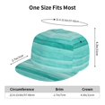 thumbnail image 6 of Balery Baseball Cap Flat Bill Hats for Men Adjustable Size for Running Workouts and Outdoor Activities All Seasons Dad Hat(Teal Turquoise ), 6 of 9