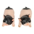 thumbnail image 2 of Estatua de cerdito figuras de cerdo de resina pintadas a mano para coche ANGGREK Otros, 2 of 8