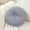 Gray, variant on Round Pumpkin Cushion - Solid Color, Thick.Adorned with Pumpkin Patterns.Elegant Design.Button - Decorated Edges. Bed & Window Seat| Farmhouse & Ins Style Home Decor 16 " (Royal Blue)