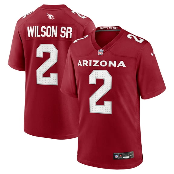 Men's Nike Mack Wilson Sr. Cardinal Arizona Cardinals Team Game Jersey