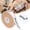 White, variant on Nieyigj 2.5cm Beige Satin Ribbon Roll, 45 Yards Silk Polyester Fabric Ribbon for Wedding Party Decoration, Birthday Gift Wrapping and DIY Crafts (2.5cm / 1 inch wide)